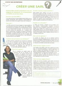 Article Sarl Objectif Insertion