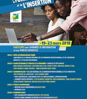 19 au 23 mars 2018  semaine régionale de la formation professionnelle et de l’insertion.