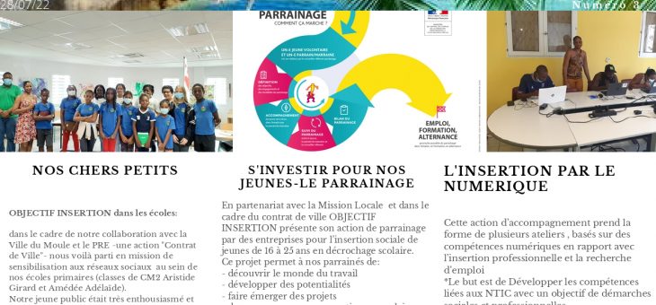Notre newsletter du mois de Juillet. BONNES VACANCES!